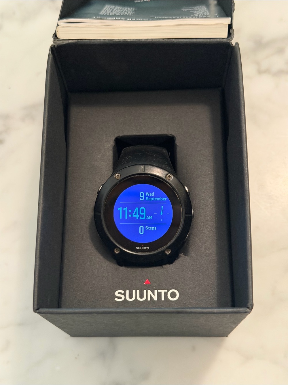 Suunto Spartan Trainer Wrist HR GPS Sports Watch – Black – Box + Charger